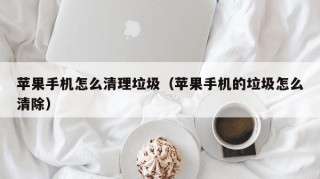 苹果手机怎么清理垃圾（苹果手机的垃圾怎么清除）